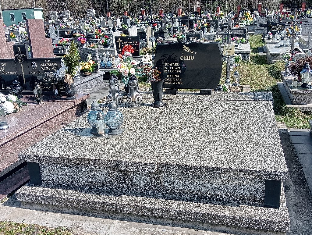 Grób Edward Cebo