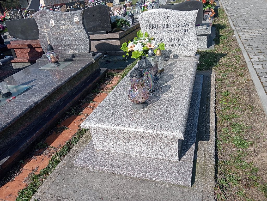 Grób Mieczysław Cebo
