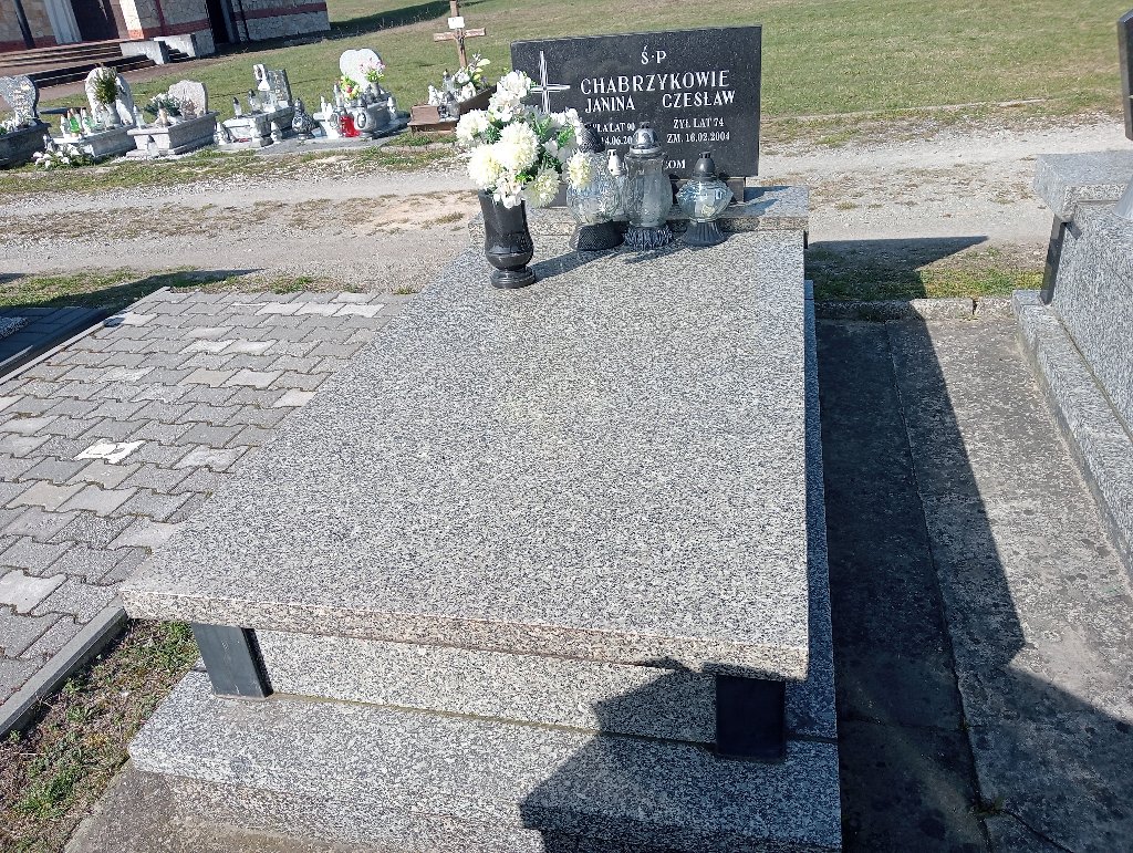 Grób Janina Chabrzyk
