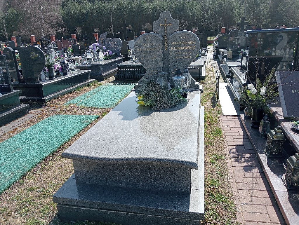 Grób Mieczysława Klimkowicz