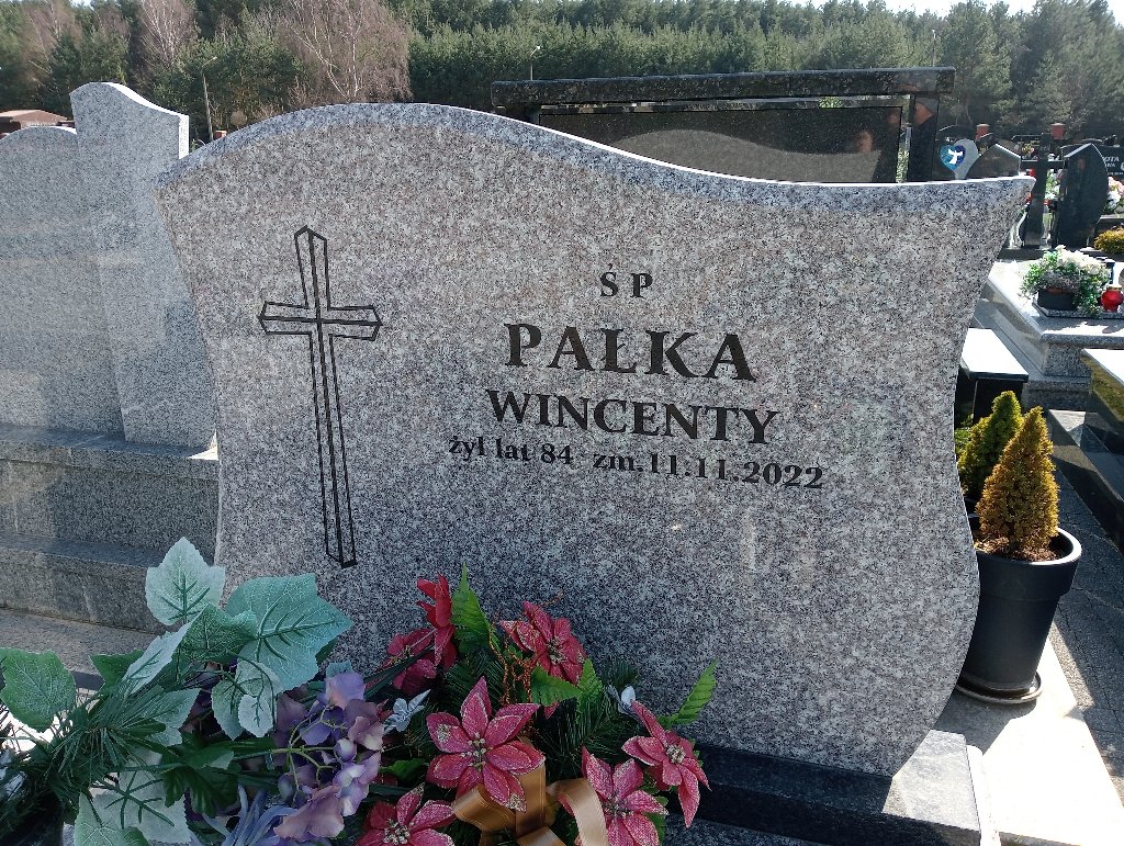 Wincenty Pałka 1938 Bukowno - Grobonet - Wyszukiwarka osób pochowanych