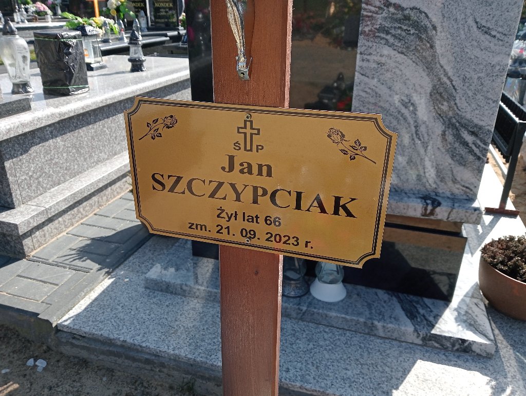 Grób Jan Szczypciak