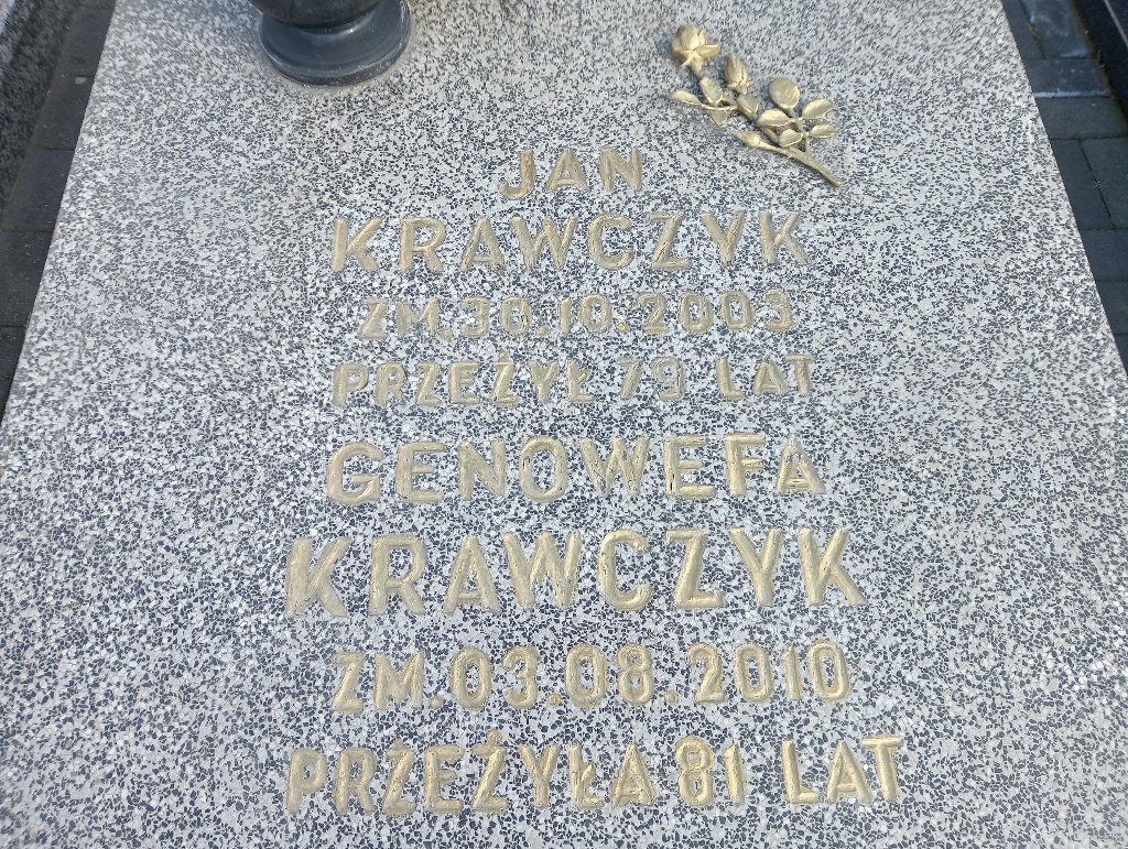 Jan Krawczyk 1924 Bukowno - Grobonet - Wyszukiwarka osób pochowanych