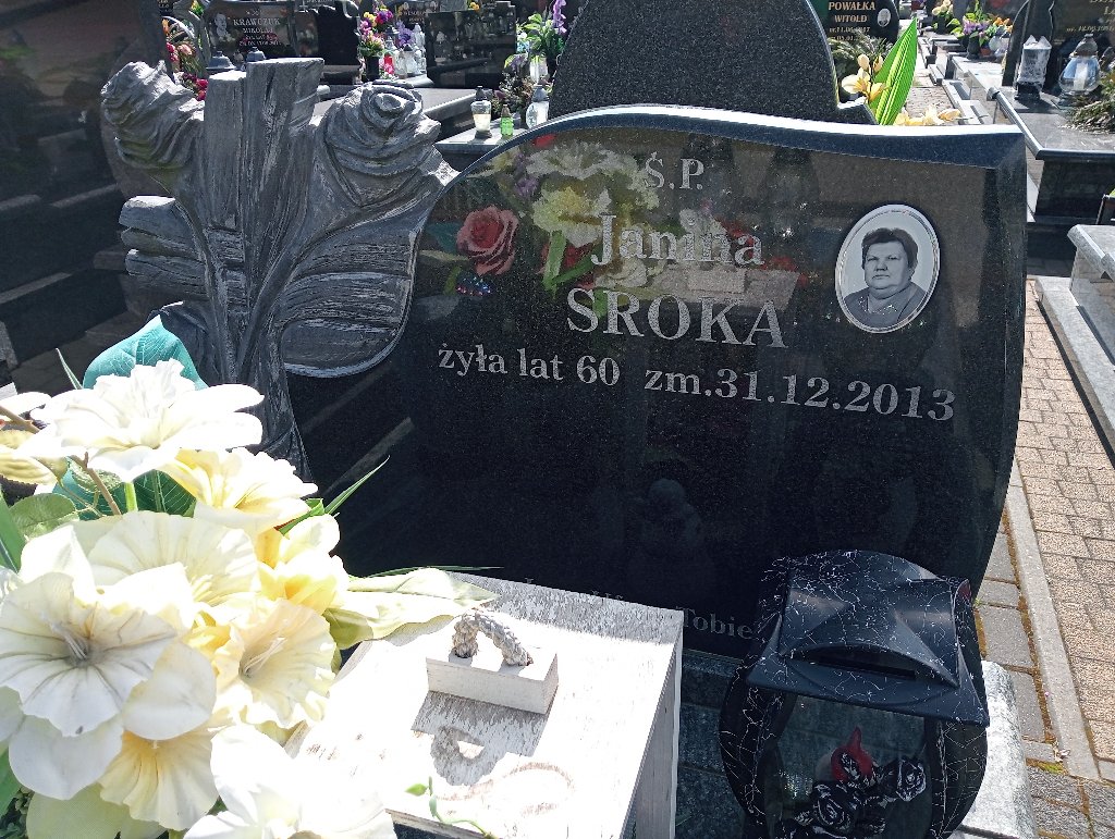 Janina Sroka 1954 Bukowno - Grobonet - Wyszukiwarka osób pochowanych