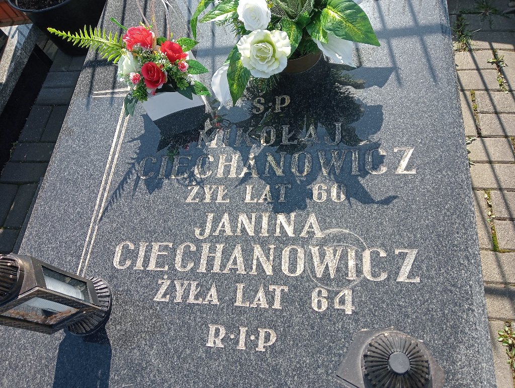 Mikołaj Ciechanowicz 1940 Bukowno - Grobonet - Wyszukiwarka osób pochowanych