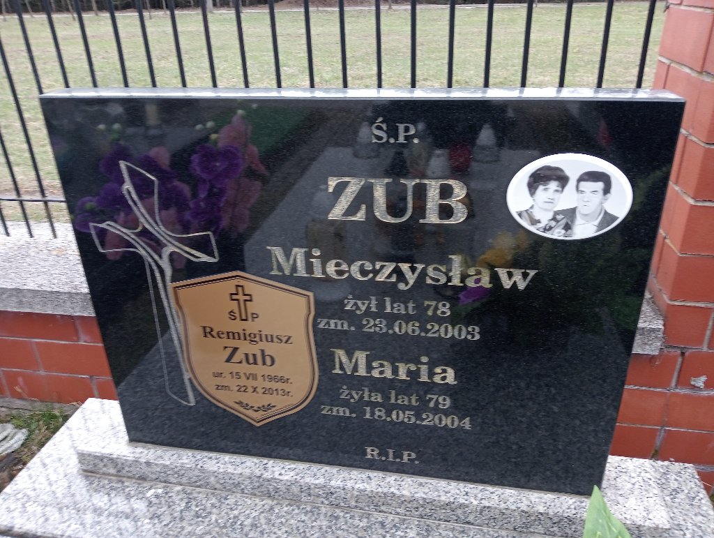 Mieczysław Zub 1925 Bukowno - Grobonet - Wyszukiwarka osób pochowanych